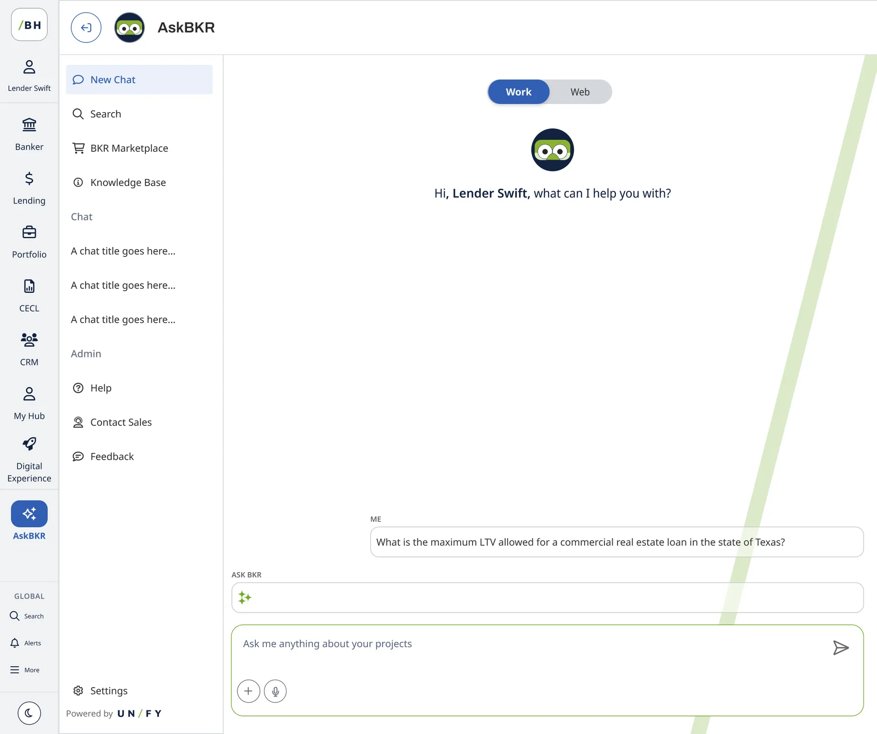 AskBKR conversation