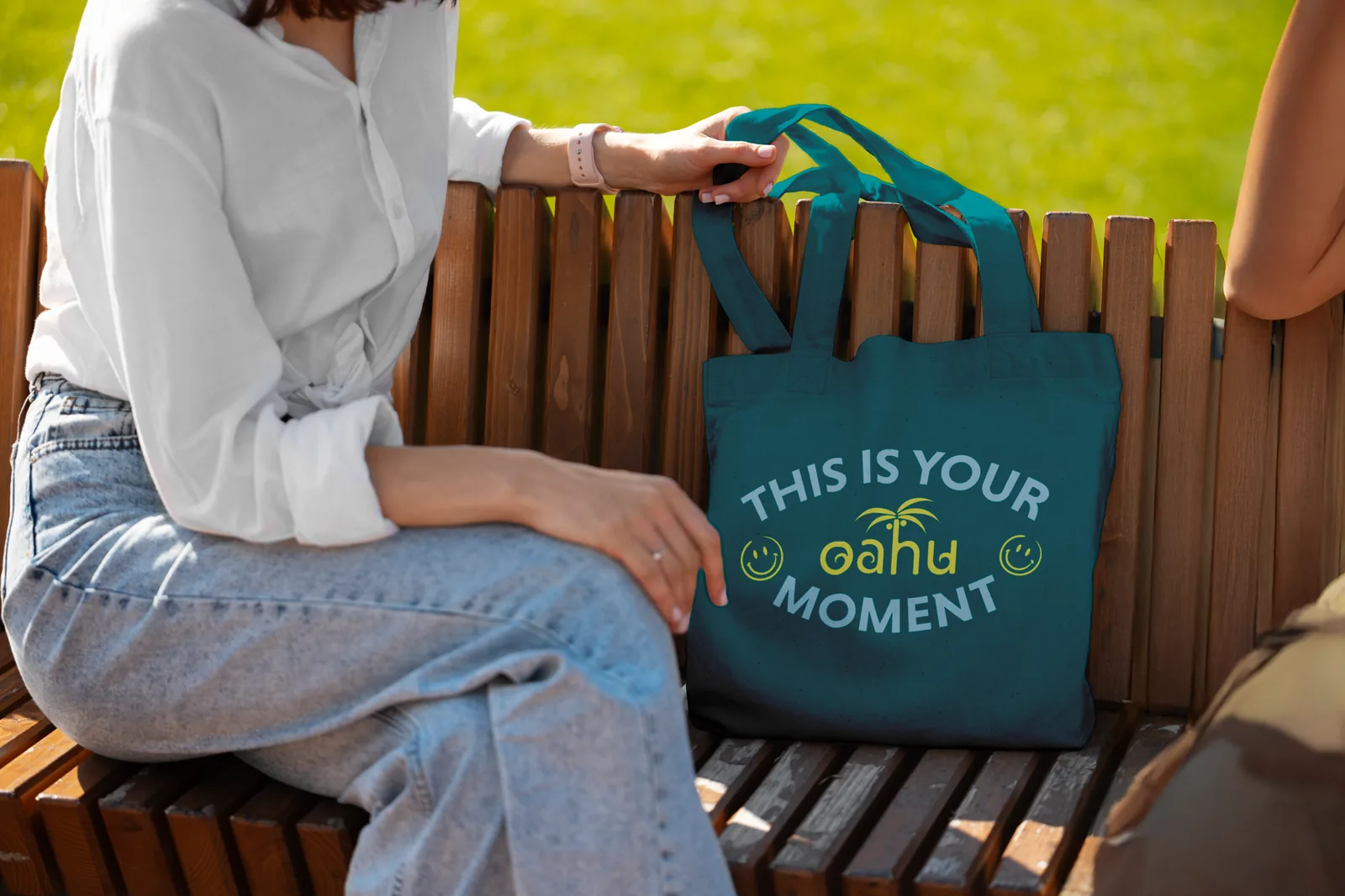 Oahu tote bag: this is your Oahu moment